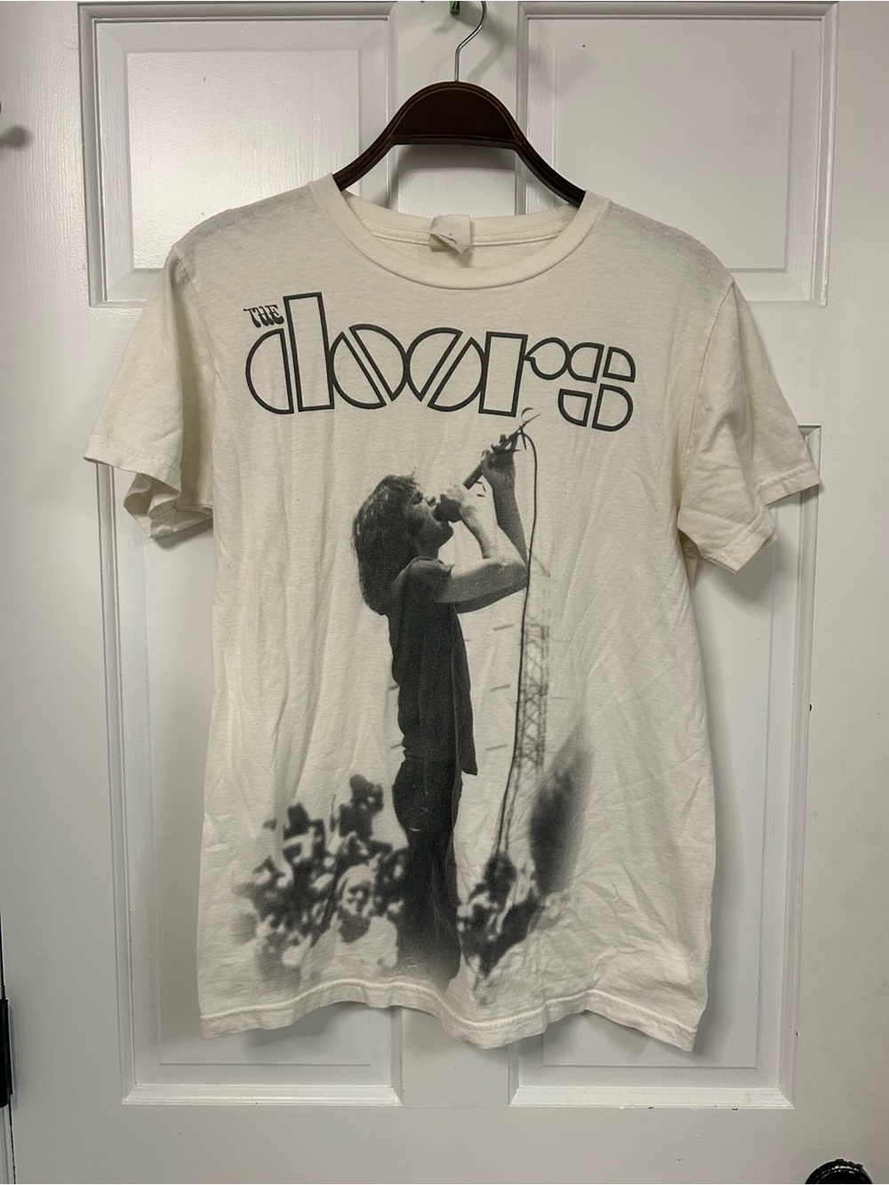 The Doors Graphic Short Sleeve Tee - Cream